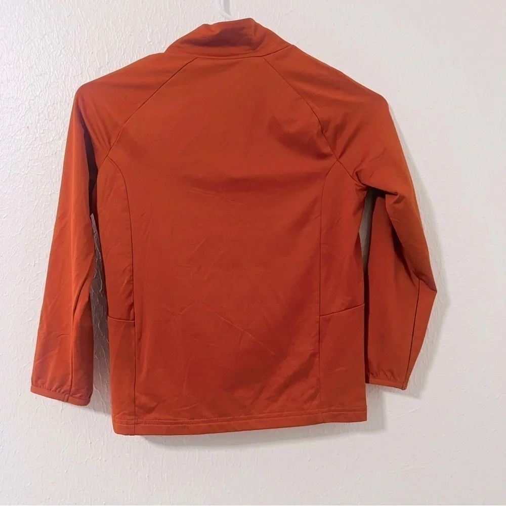 Gap Fit Boys Small Burnt Orange Track Jogger Set with Pockets and Drawstring EUC